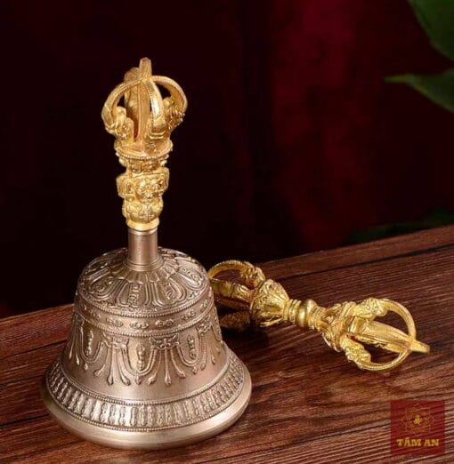 Bộ Linh Chử (Chuông Chùy) bằng đồng cỡ lớn