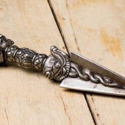 Pháp khí Kim Cương Phổ Ba hàng thủ công Nepal 26 cm