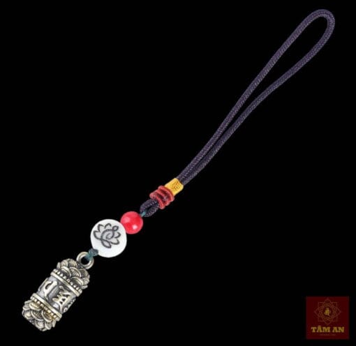 Dây treo khắc Lục tự Đại Minh Chân ngôn - Ảnh 3