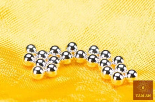 Thất bảo: Viên hạt bạc 925