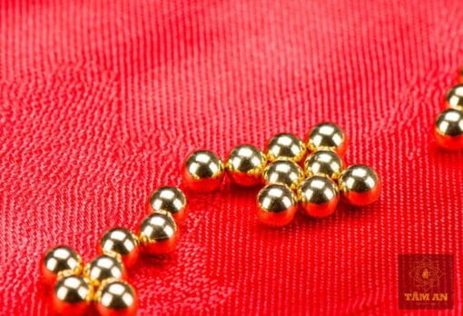 Thất bảo: Viên hạt vàng 24k - Ảnh 4