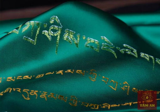 Khăn khata loại đẹp in hình bát cát tường (5 màu) - Ảnh 27