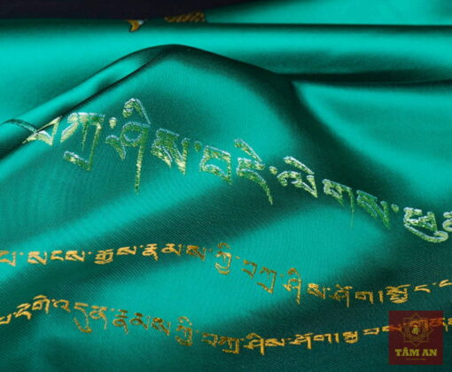 Khăn khata loại đẹp in hình bát cát tường (5 màu) - Ảnh 29